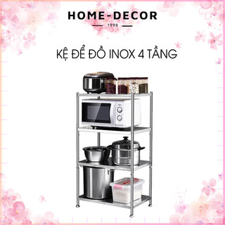 Kệ bếp inox 4 tầng 60x100x35