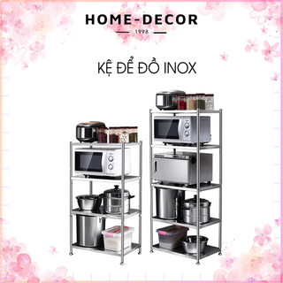 Kệ bếp inox 3 tầng 53x75x35cm , giá đựng đồ