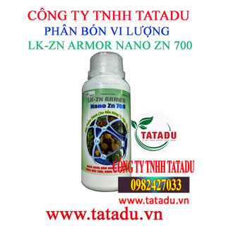 Lk-zn armor – phân bón vi lượng hiệu nano zn 700 ra bông, tăng đậu trái, bóng trái,cứng cây chai 250ml cty an phát nông