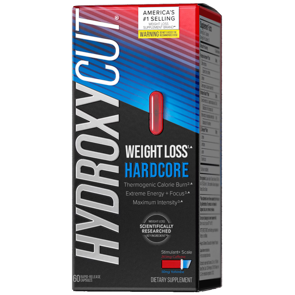 ĐỐT MỠ GIẢM CÂN HYDROXYCUT HARDCORE 60 VIÊN - 90 VIÊN
