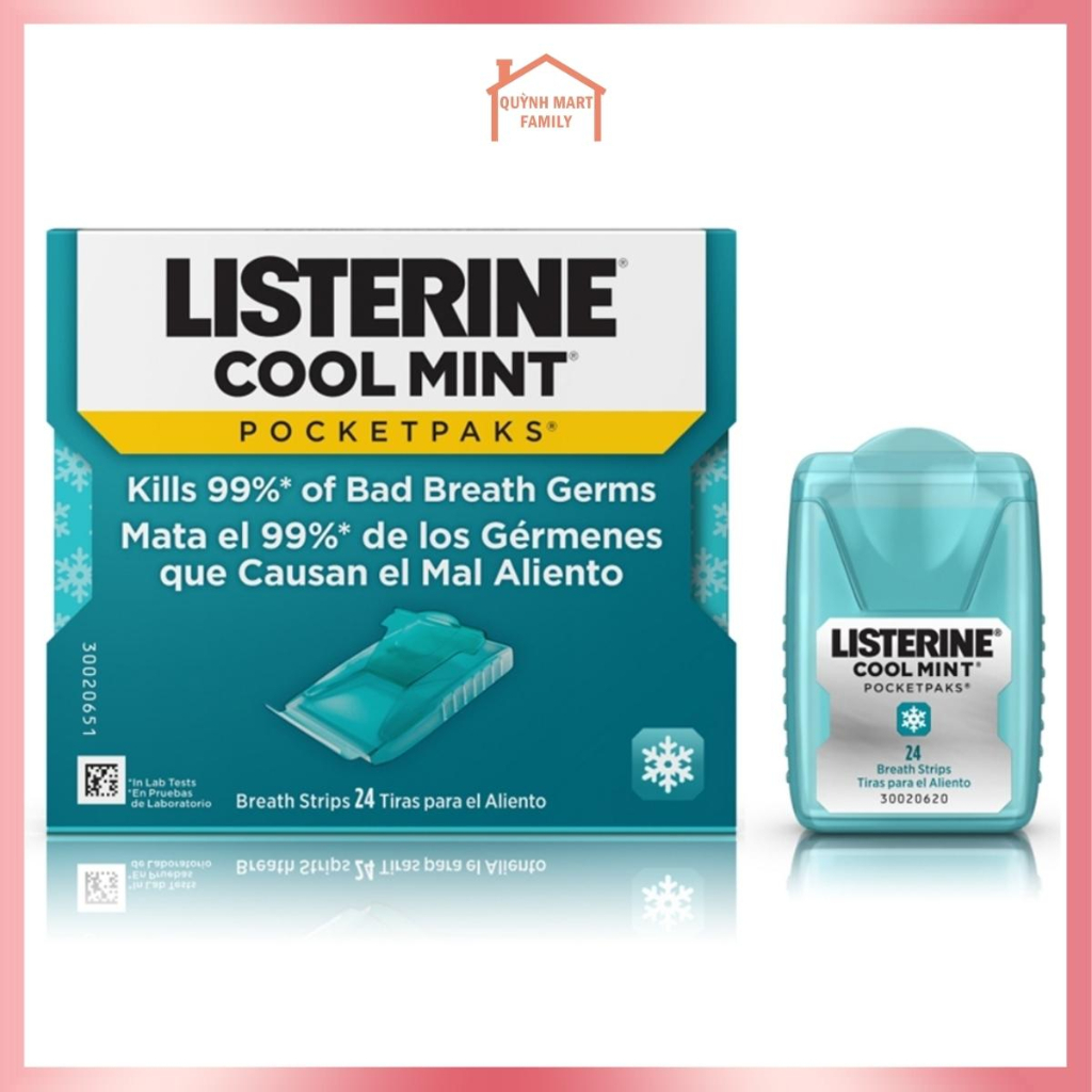 Miếng thơm miệng Listerine