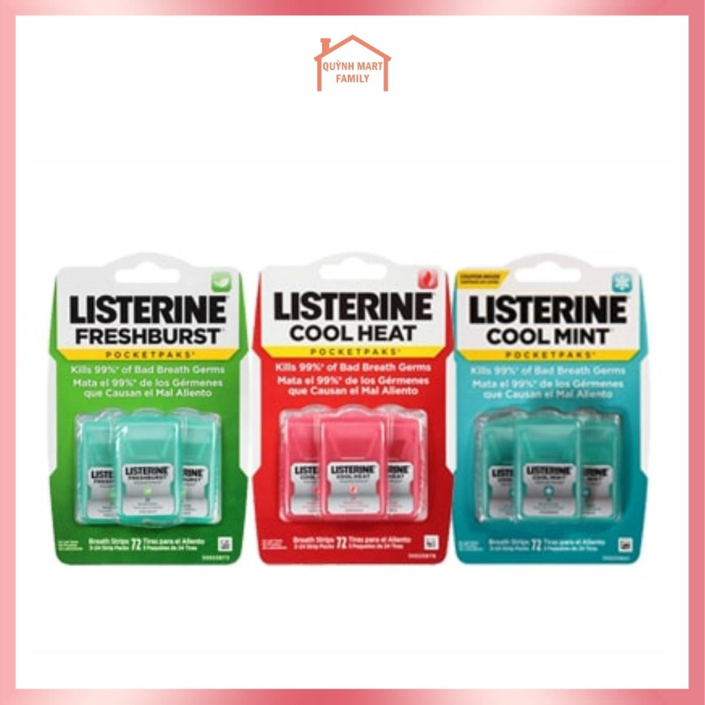 Miếng thơm miệng Listerine