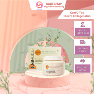 Kem Ủ Tóc Olexrs Collagen Anh 500ml phục hồi tóc khô xơ hư tổn