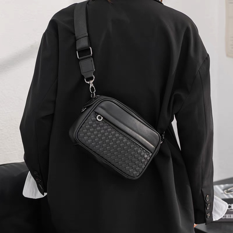 Túi đeo chéo nam da Pu cao cấp thời trang unisex chống nước Tomado TD03