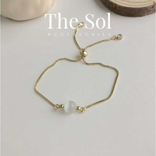 Lắc Tay Hàn Quốc The Simple Gem thesol.accessories