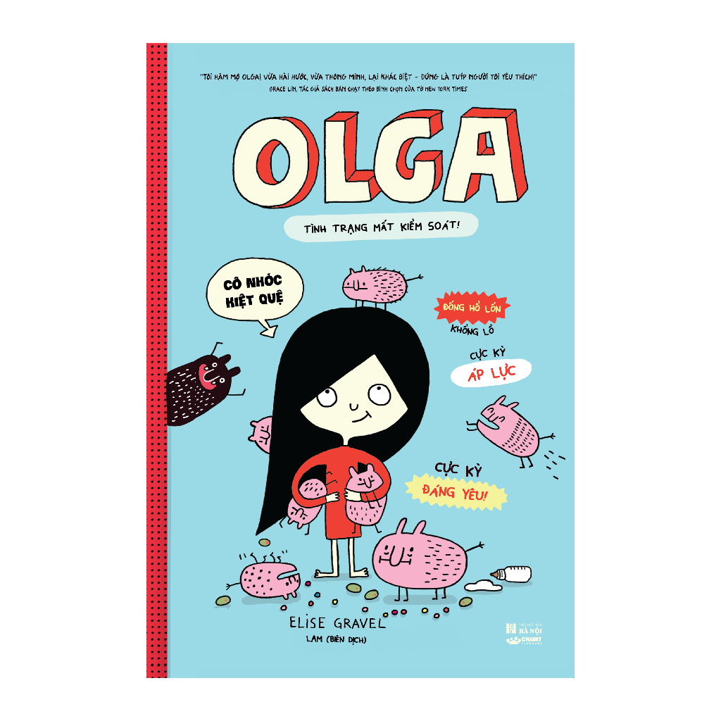 Sách - Bộ 3 cuốn OLGA - Crabit Kidbooks - nhật ký hài hước dành cho trẻ 8+