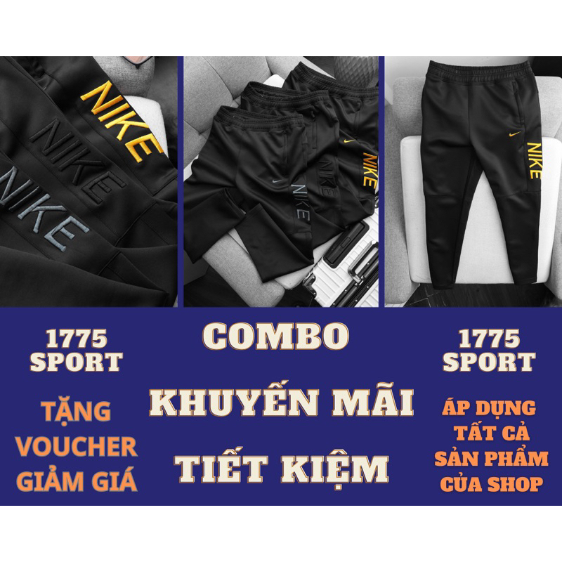 Quần jogger nam quần dài nam thể thao quần dài tập gym quần dài ống suông