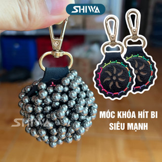 Hít Bi, Nam Châm Hít Bi Sắt - Nam Châm Hút Bi Ná Cao Su - Móc Khóa Nam Châm Giá Rẻ Shiwa