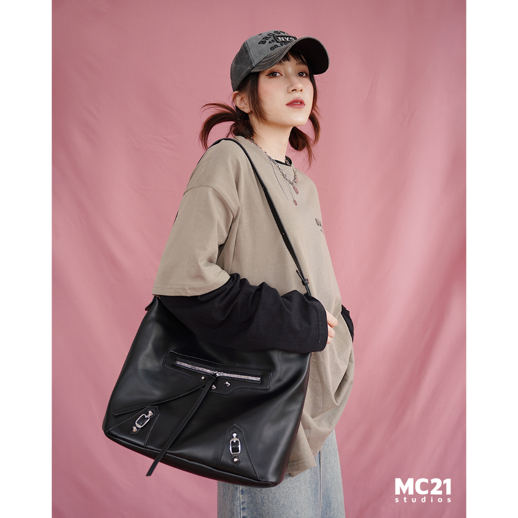 Túi đeo vai MINION CLOTHING Ulzzang Streetwear Hàn Quốc chất da PU mềm xịn không bong tróc bền hobo T3501