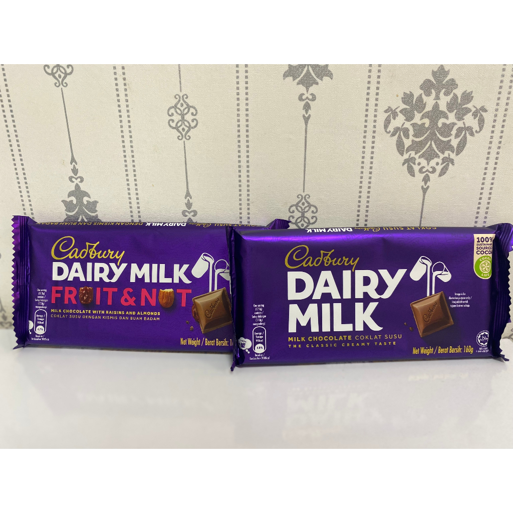 Socola Sữa CADBURY DAIRY Milk 160g -