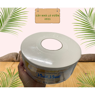 Giấy Vệ Sinh Khải Khuê ( 2 lớp/cuộn lớn ) ( 700gram/cuộn )