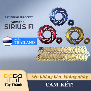BỘ NHÔNG SÊN DĨA SIRIUS FI MẪU VÀNG XÉO SIÊU BỀN ĐẸP