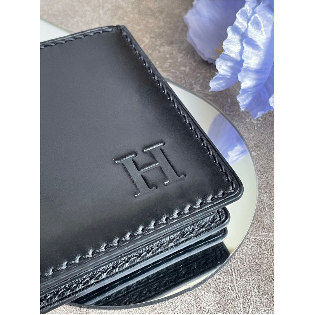 Ví nam Homme Messina 2.0 - Handmade shell cordovan leather wallet