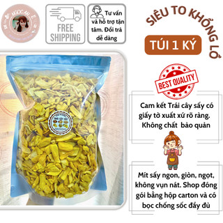 Mít thái sấy vỡ ngon giòn ngọt - mít sấy hàng vụn túi một ký