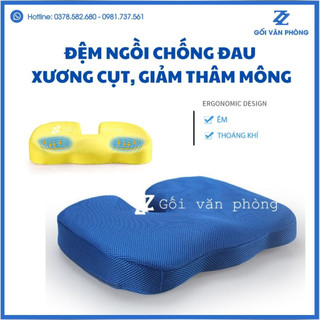 Đệm Ngồi Văn Phòng, Nệm Ngồi Ghế Văn Phòng ZURI PILLOW GLM02 Chất Liệu Cao Su Non Chống Ê Mông
