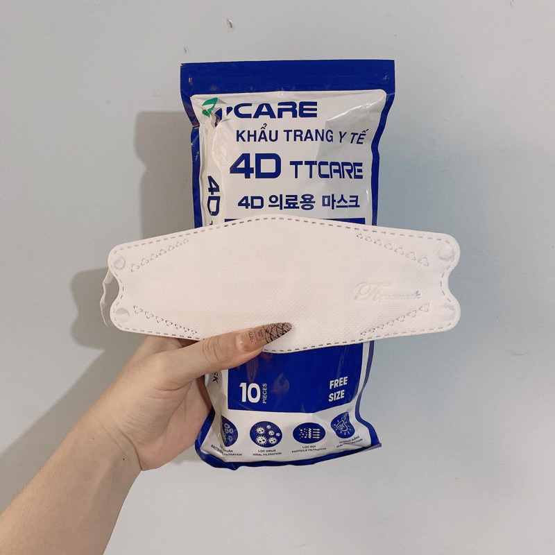 Khẩu trang y tế KF94 người  lớn và  trẻ em 1 cái  lẻ