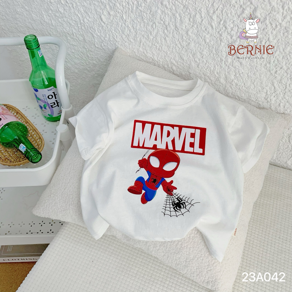 Áo phông siêu nhân Marvel Bernie cho bé trai