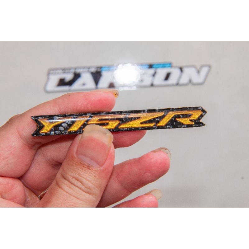 Tem Dán Y15ZR Đúc Sợi Carbon Fiber 100% Cao Cấp