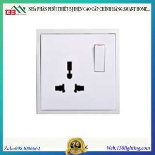 Ổ cắm đa năng+ công tắc i7 simon