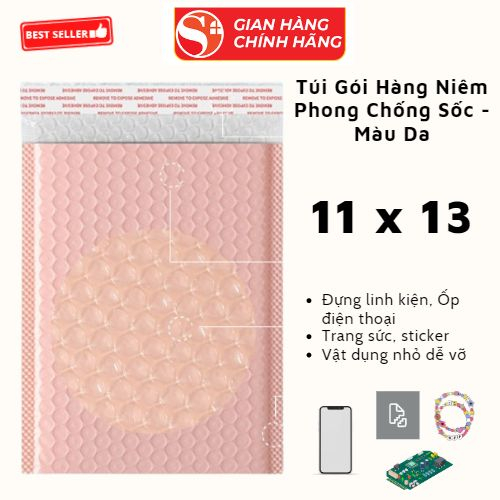 Túi Niêm Phong Chống Sốc Túi Bóng Khi Chống Nước Chống Va Đập Phụ Kiện - Size 11x15