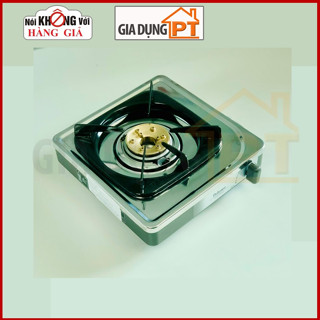 Bếp gas đơn nội địa Nhật cao cấp Paloma PA-E18S 1 lò nấu, nhỏ gọn, nấu 1-4 người, dùng bình gas 12kg