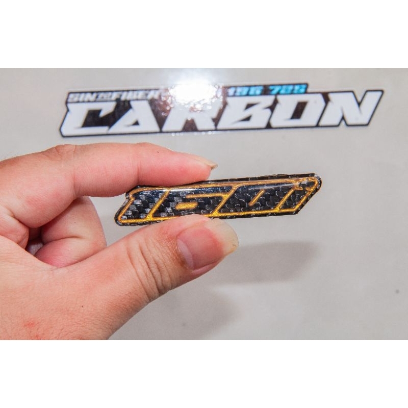 Tem Dán 160i Đúc Sợi Carbon Fiber 100% Cao Cấp