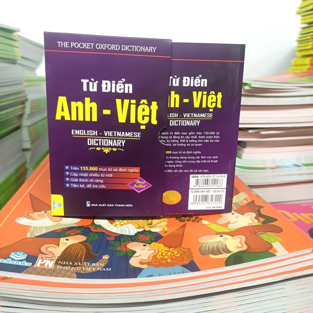 Sách - Từ Điển Anh - Việt 135.000 từ (hộp)