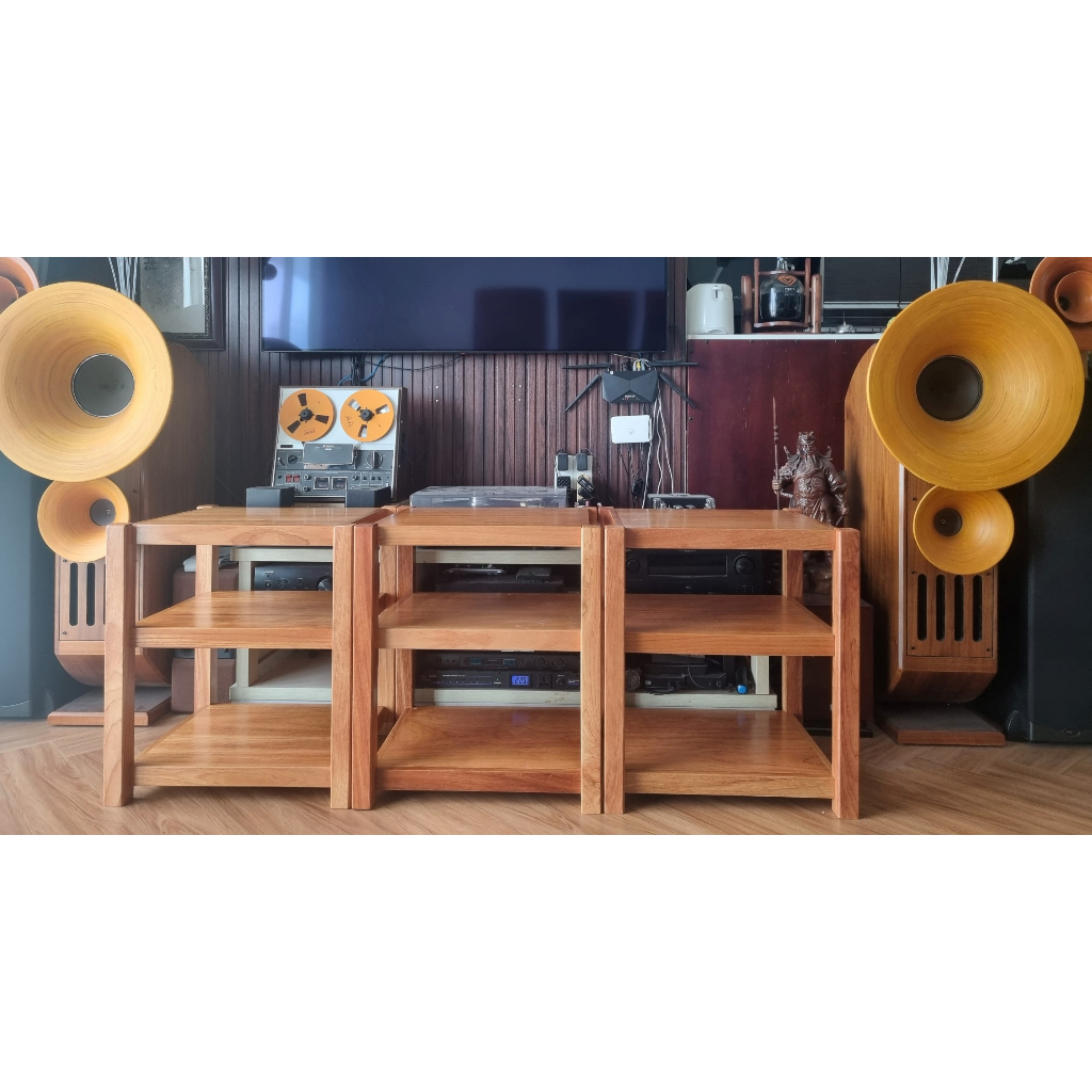 Kệ amply 3 tầng gõ đỏ.