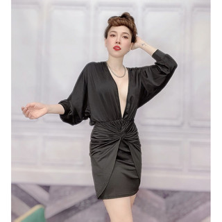 Đầm body cánh dơi bao sang ♥️D3