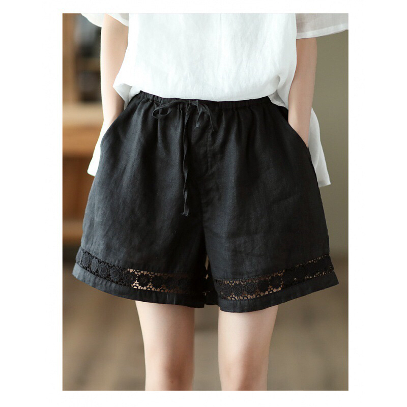 || Mấn - manintage || - Sooc bò nhún eo ống rộng