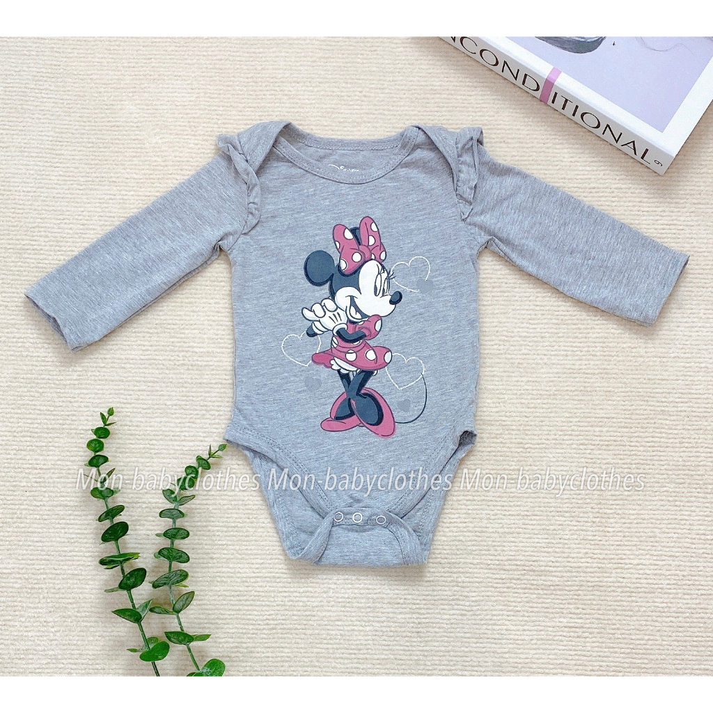 Áo BODY chip dài tay 6-9 tháng