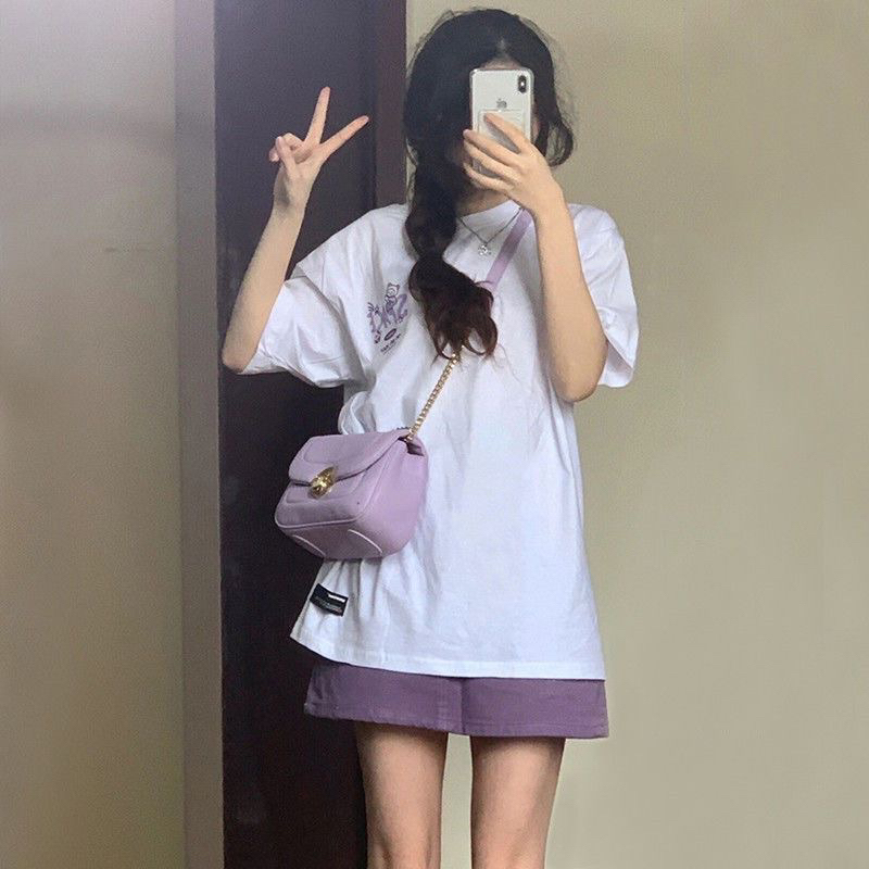 Chân Váy Jean Tím Pastel, Chân Váy Chữ A Dành Cho Nữ Màu Tím Nhẹ Nhàng❤️