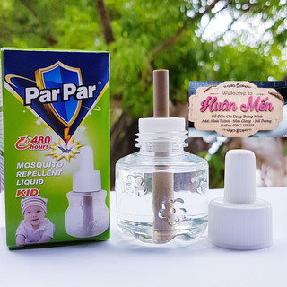 Combo 10 lọ tinh dầu đuổi muỗi parpar , hacker dùng cho các máy và đèn đuổi muỗi