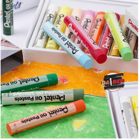 Sáp Dầu Pentel Oil Pastel 12/1625/36/50 Màu