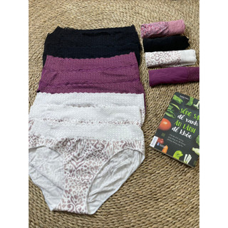Quần chip Big size nữ thun cotton xuất dư - Quần lót nữ big size xuất Pháp dư xịn