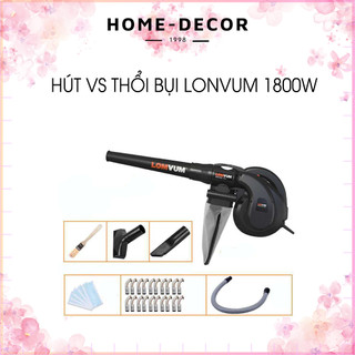 Máy hút,thổi bụi công nghiệp lonvum 1860w