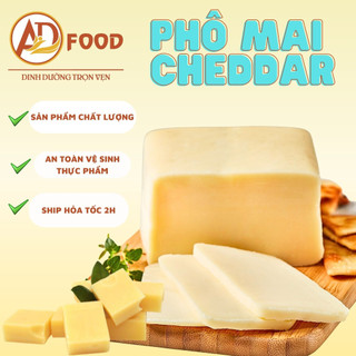 phô mai cheddar thơm ngon khối 100gr