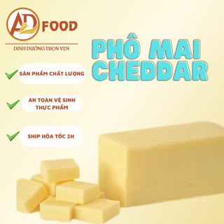 phô mai cheddar thơm ngon khối 100gr