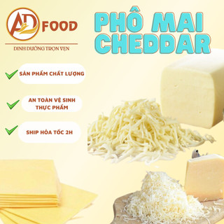 phô mai cheddar thơm ngon khối 100gr