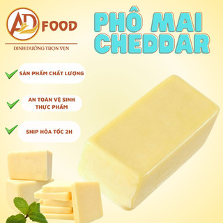 phô mai cheddar thơm ngon khối 100gr