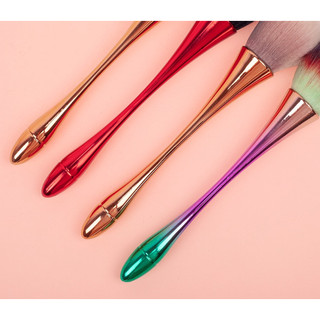 Chổi phủi bụi nail cán dài, cọ phủi bụi móng