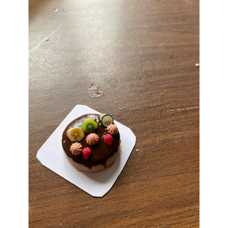 mô hình bánh mini bằng đất sét