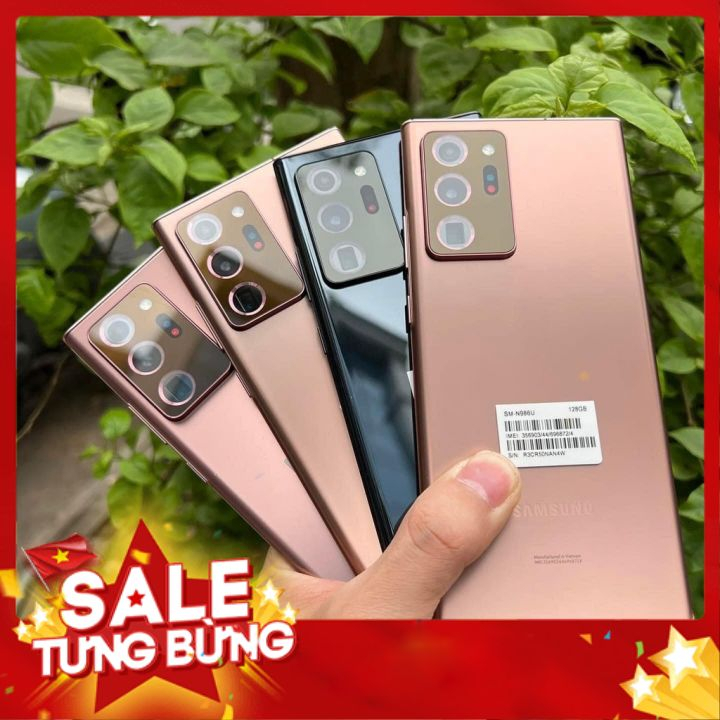 Điện thoại samsung galaxy note 20 ultra 5G / 128GB nguyên seal, fullbox - bh 12 tháng