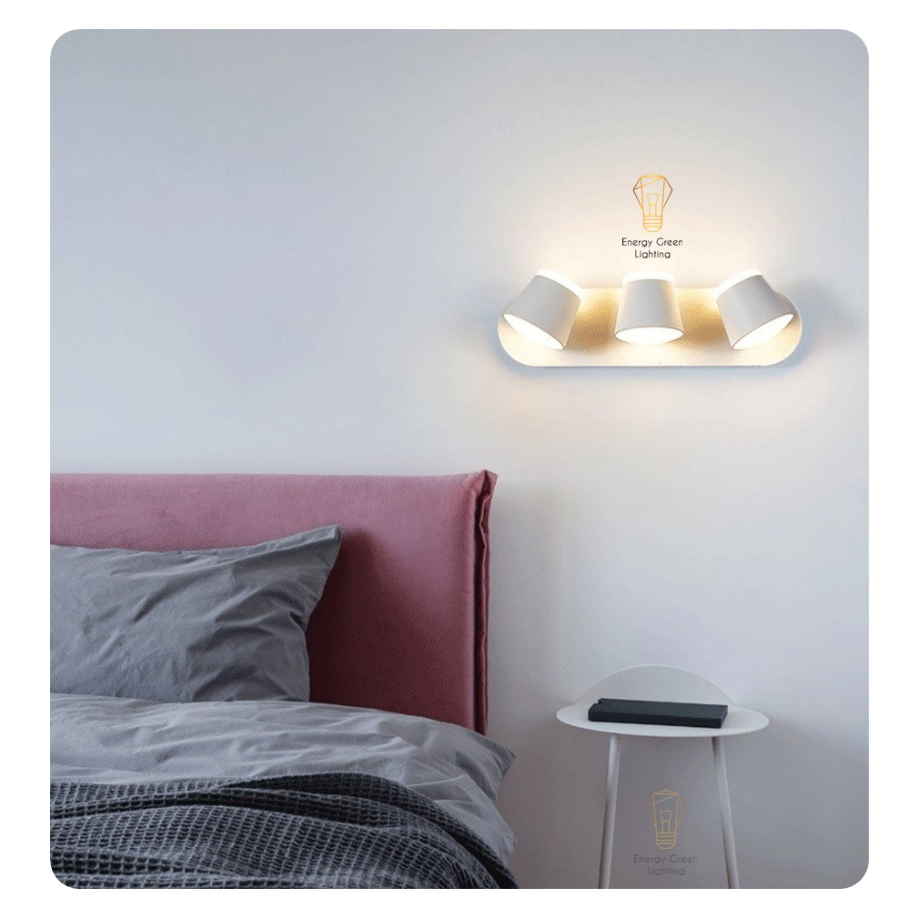 Đèn Trang Trí Gắn Tường Energy Green Lighting Decor DT-6451 - Xoay 360 Độ - Điều Chỉnh Góc Chiếu Sáng