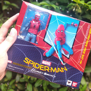 🌟GIÁ HỦY DIỆT🌟 Mô Hình Người Nhện Spider Man Homecoming Homemade Suit SHF - S.H. Figuarts Full Box