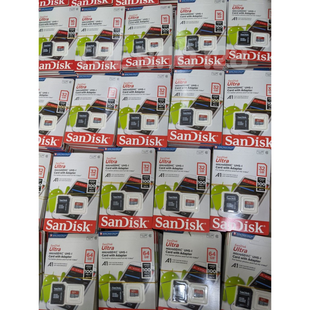 Thẻ nhớ sandisk 128GB /64GB /32Gb/16GB/8GB dùng đa thiết bị - Thẻ nhớ tốc độ cao Class 10 Ultra 667x 100MB/s -BH 5 năm | BigBuy360 - bigbuy360.vn