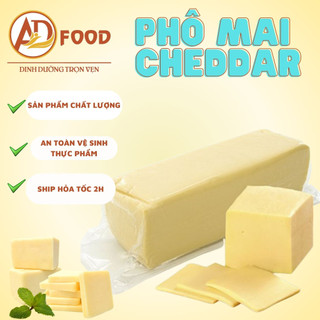 phô mai cheddar khối 200gr