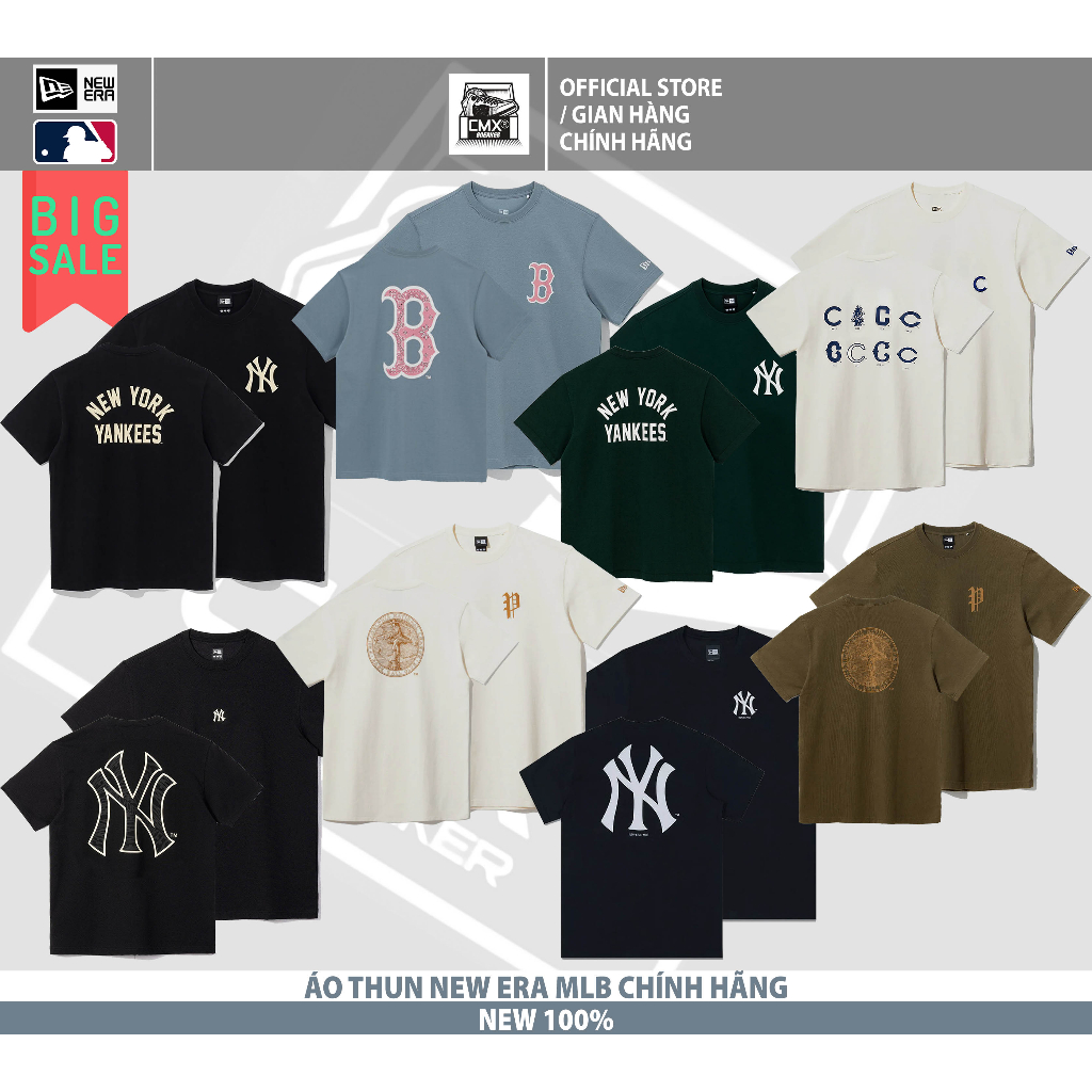 Áo Thun / T Shirt NEW ERA MLB CHÍNH HÃNG ( CẬP NHẬT MẪU THƯỜNG XUYÊN ) - REAL AUTHENTIC 100%