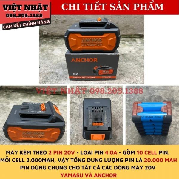 Máy khoan đục bê tông Anchor DCR2 Chính hãng