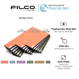 Kê tay bàn phím Filco Majestouch wrist rest "Macaron" 17mm Nhật Bản - Hàng Chính Hãng
